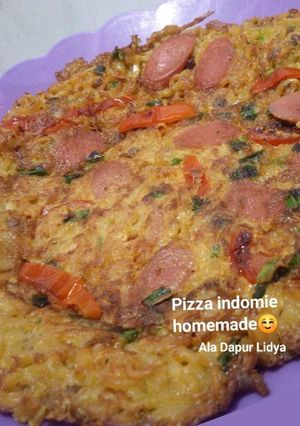 Foto resep Pizza Indomie Homemade
