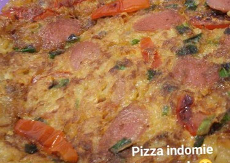 Resep Pizza Indomie Homemade, Bisa Manjain Lidah