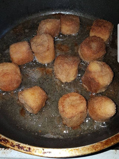 Una foto de Bananas fritas