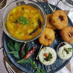 A picture of Sambhar.