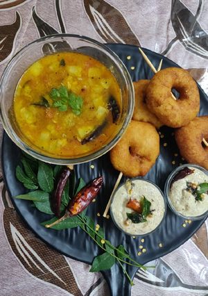 A picture of Sambhar.
