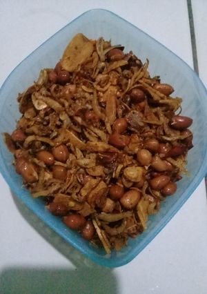 Foto resep Teri kering extra bawang