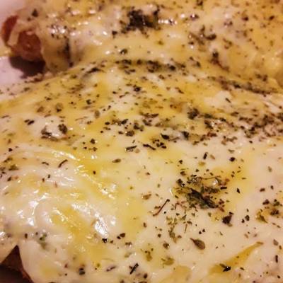 Supremas de pollo a los tres quesos Receta de Gloria Tonin- Cookpad