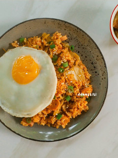 Foto resep Nasi Goreng Kimchi (Kimchi Bokkeumbap)