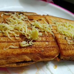 A picture of Vegetable cheese grill sandwich.