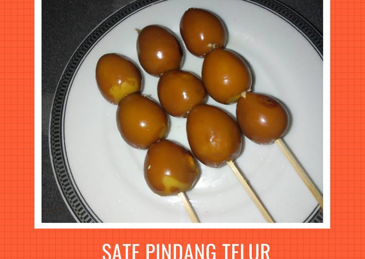 Sate pindang telur puyuh (super duper simple)