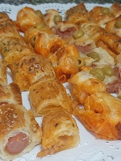 Una foto de Saladitos de hojaldre