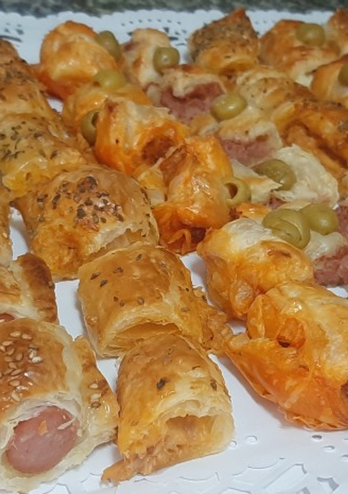 Una foto de Saladitos de hojaldre