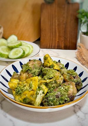 Foto resep Ayam Tahu Bumbu Sambal Hijau