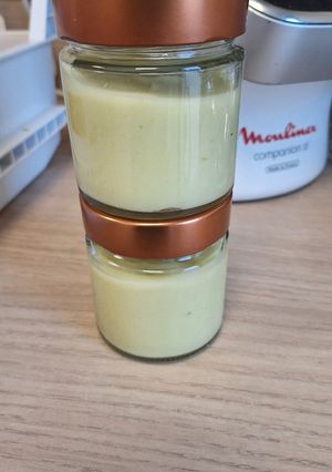Une photo de Purée bébé panais concombre