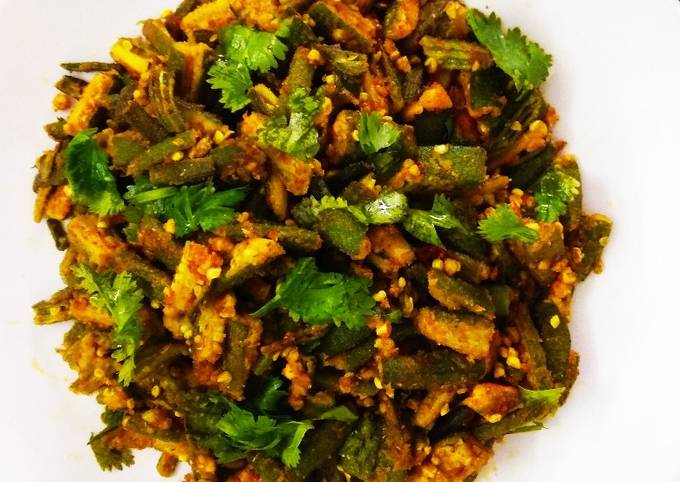 Masala Bhindi Sabzi