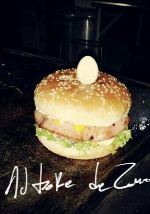 Una foto de Hamburguesa Zumo sencilla