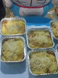 Foto resep Puding Roti panggang