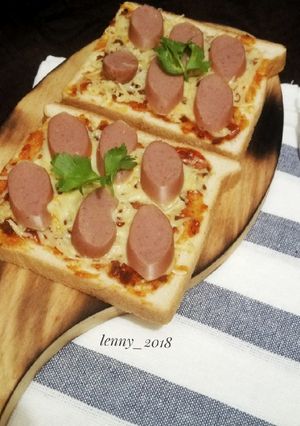 Foto resep Roti pizza