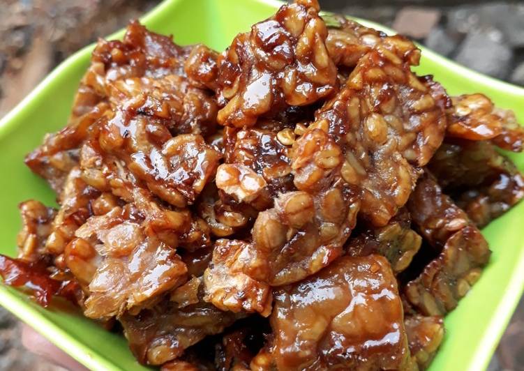 Bagaimana Menyiapkan Kering Tempe Pedas Manis Anti Gagal