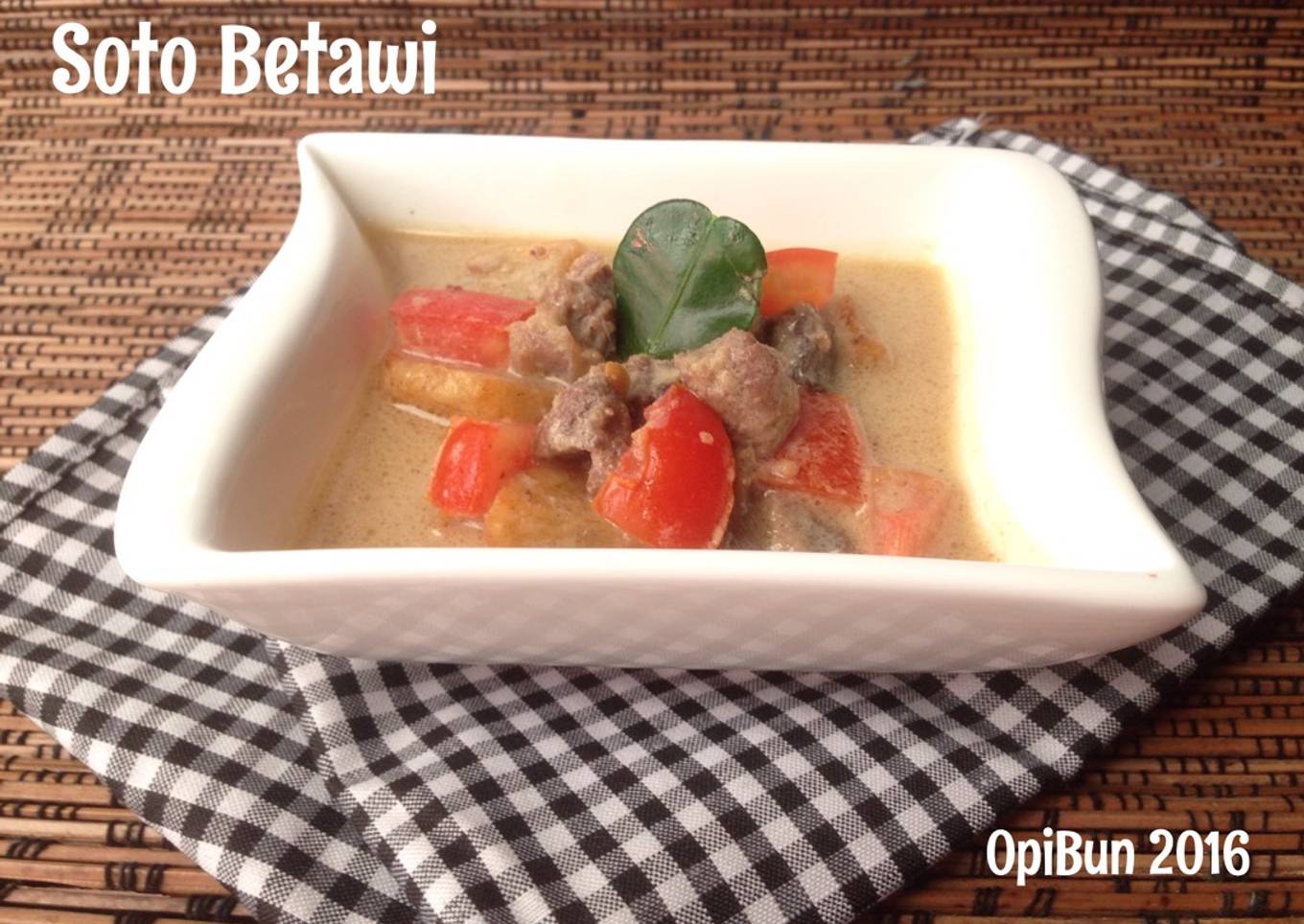 Soto Betawi ala Emak