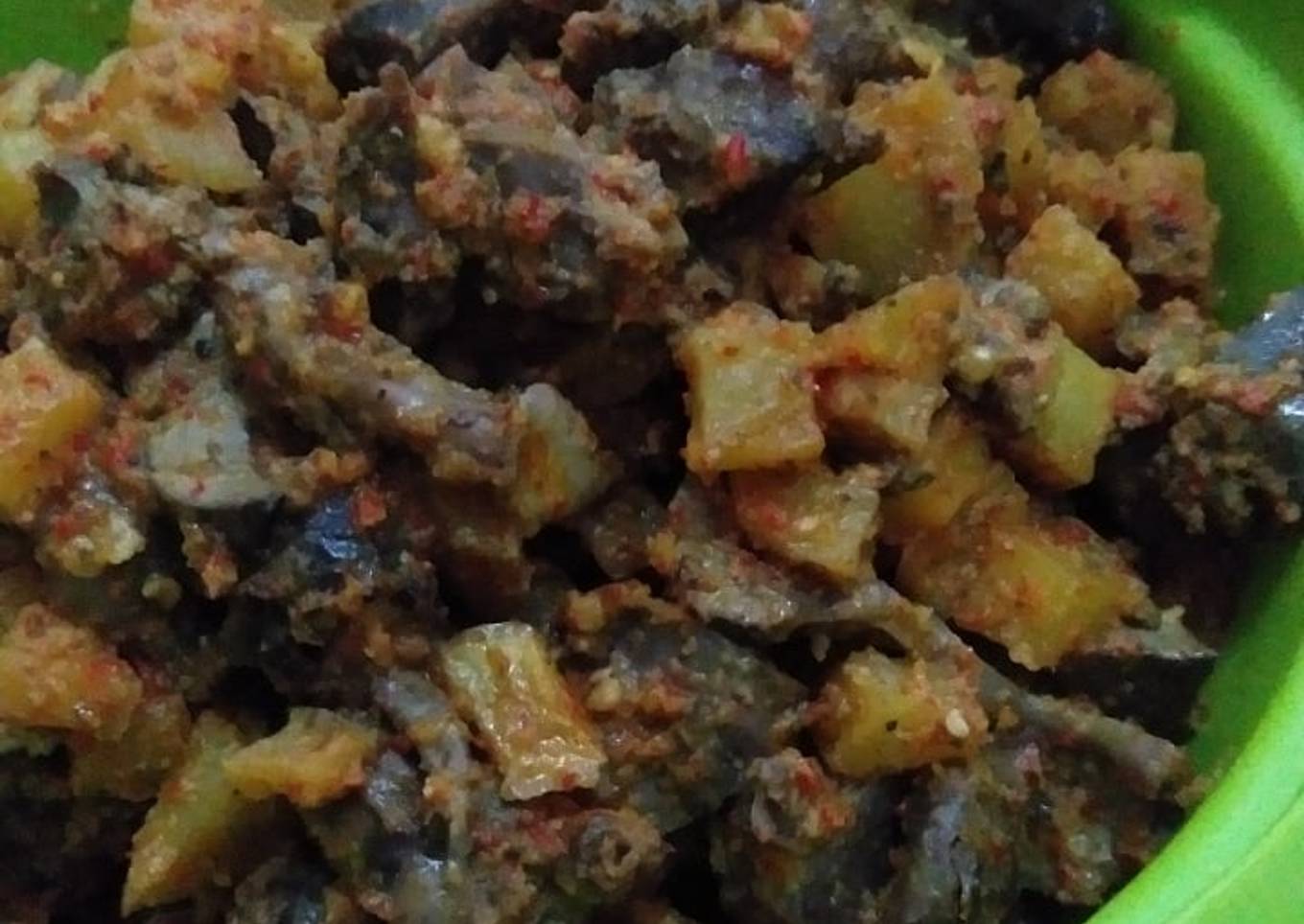 Sambal Goreng Ati Kentang