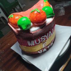 A picture of How to decorate a kiondo cake.