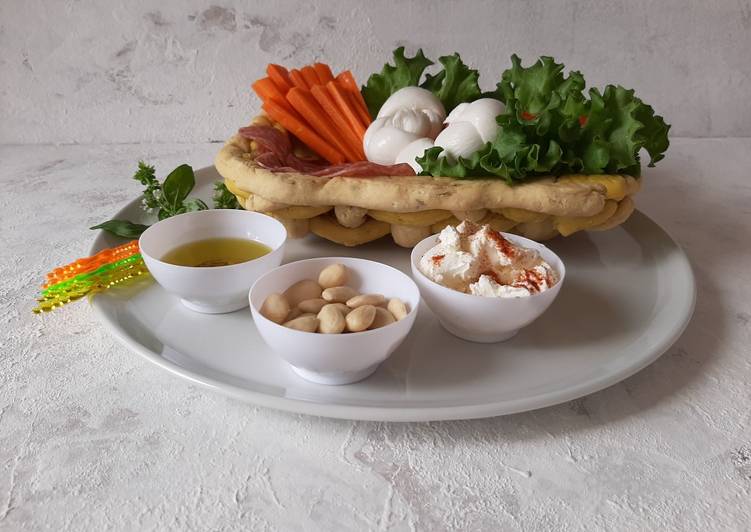 Steps to Make Any-night-of-the-week Antipasto su cesto di pane