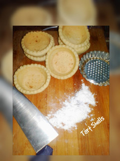 A picture of Short Crust Pastry / Tart shells.