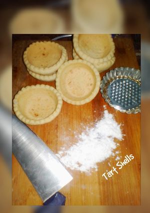 A picture of Short Crust Pastry / Tart shells.