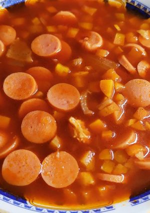 Foto resep Sup merah surabaya