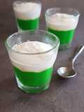 Coconut Custard & Pandan Layer (Tepung Pelita)