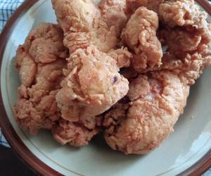 Resep Populer Ayam crispy Mantul Banget