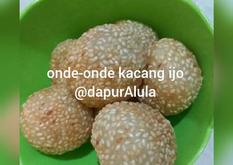 Resep: Onde-onde kacang ijo yang Renyah