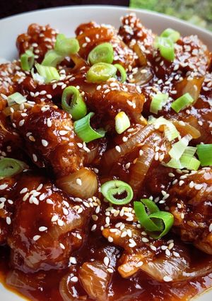 Foto resep Ayam pedas korea (korea spicy chicken)