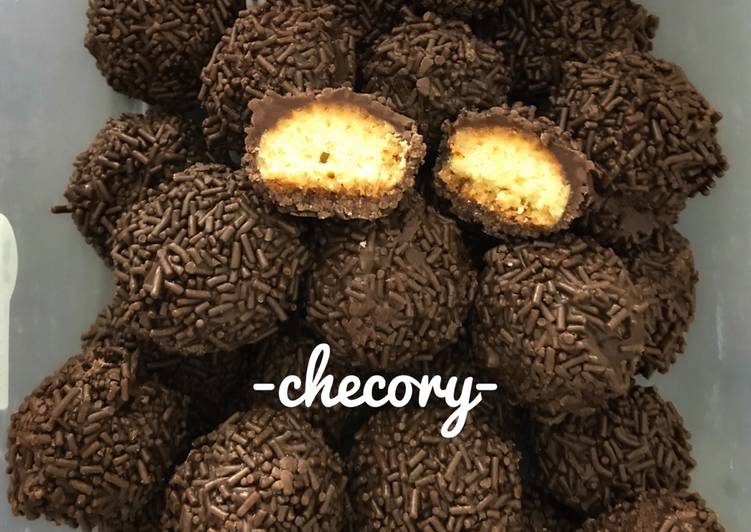 Choco chezy balls cookies