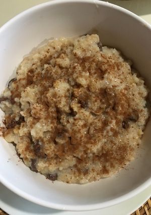 Una foto de Crema Especiada de Arroz y Quinoa