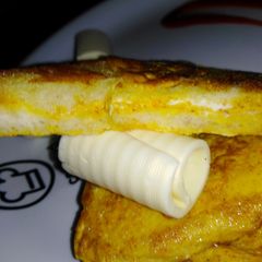 A picture of Simple bread omelet.