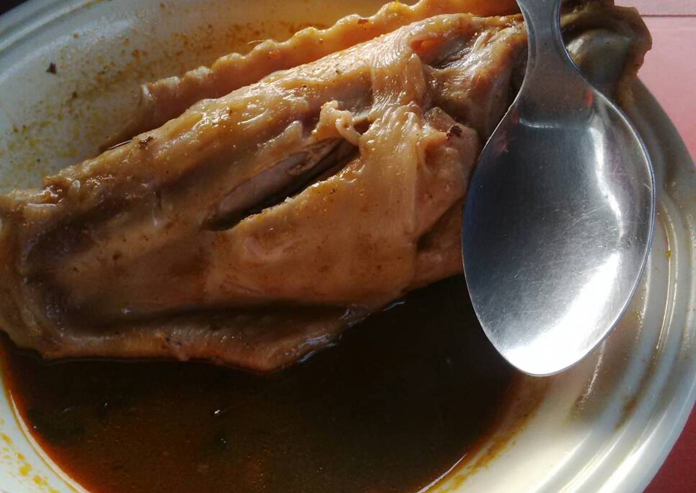 Chicken peppersoup