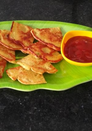 A picture of Rice flour puda.
