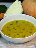 Crema de verduras con calabaza