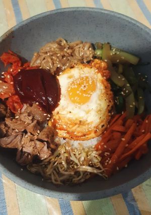 Foto resep Bibimbap Pecelnya orang Korea