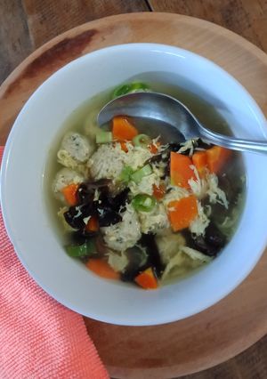 Foto resep Sup bakso serabut