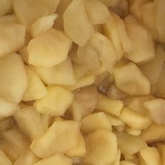 A picture of Cooked apples.