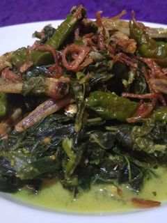Foto resep Kari Daun Singkong Teri