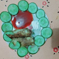 A picture of Egg roll😋.