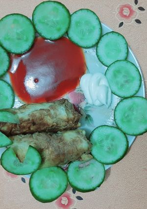 A picture of Egg roll😋.