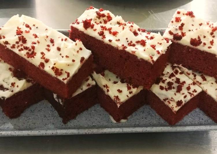 Step-by-Step Guide to Prepare Gordon Ramsay Red velvet brownie egg less