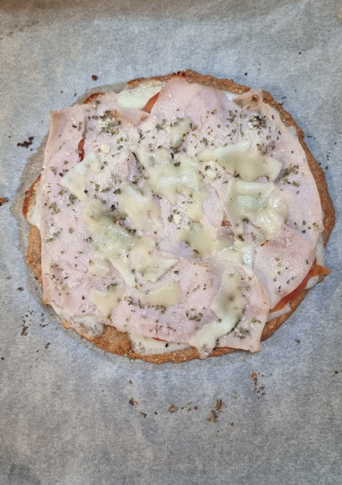 Una foto de Pizza de quinoa