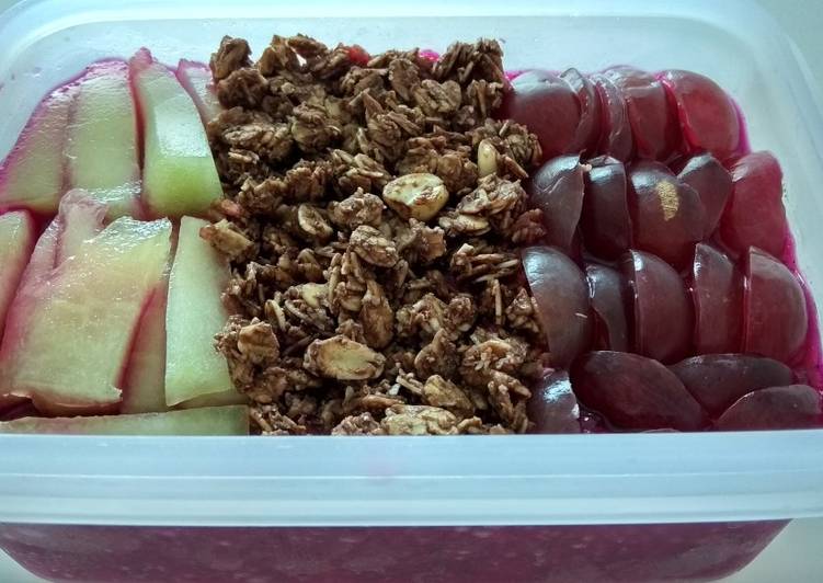 Resep Smoothie Bowl 285kkal, Lezat
