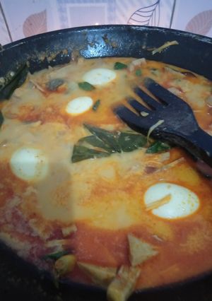Foto resep Gulai nangka telur