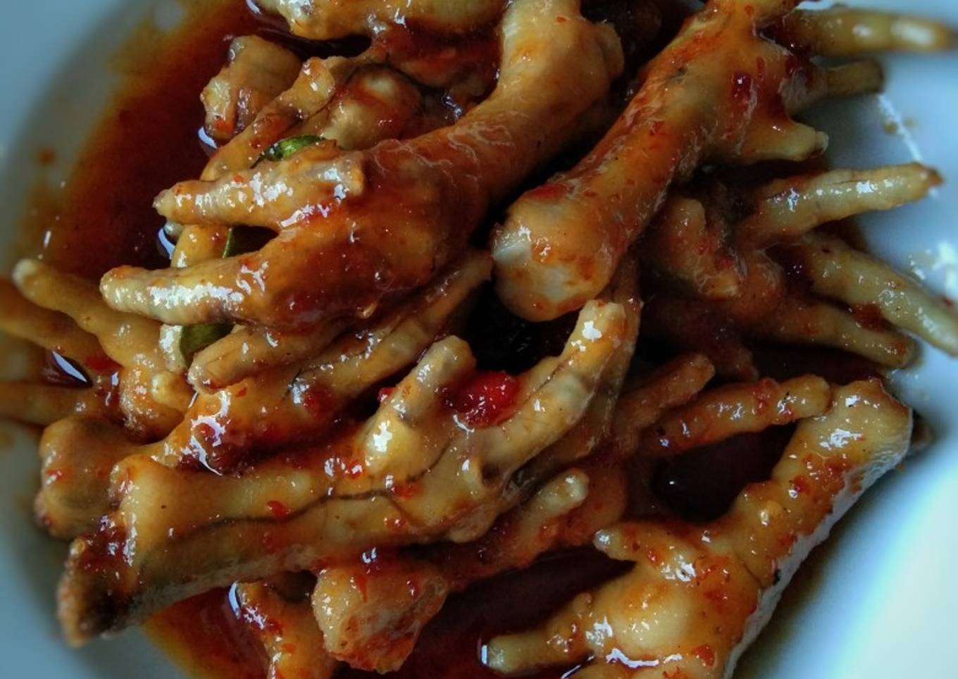 Ceker pedas manis