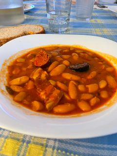Una foto de Fabes a mi manera