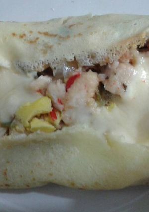 Una foto de Crepes de Pollo