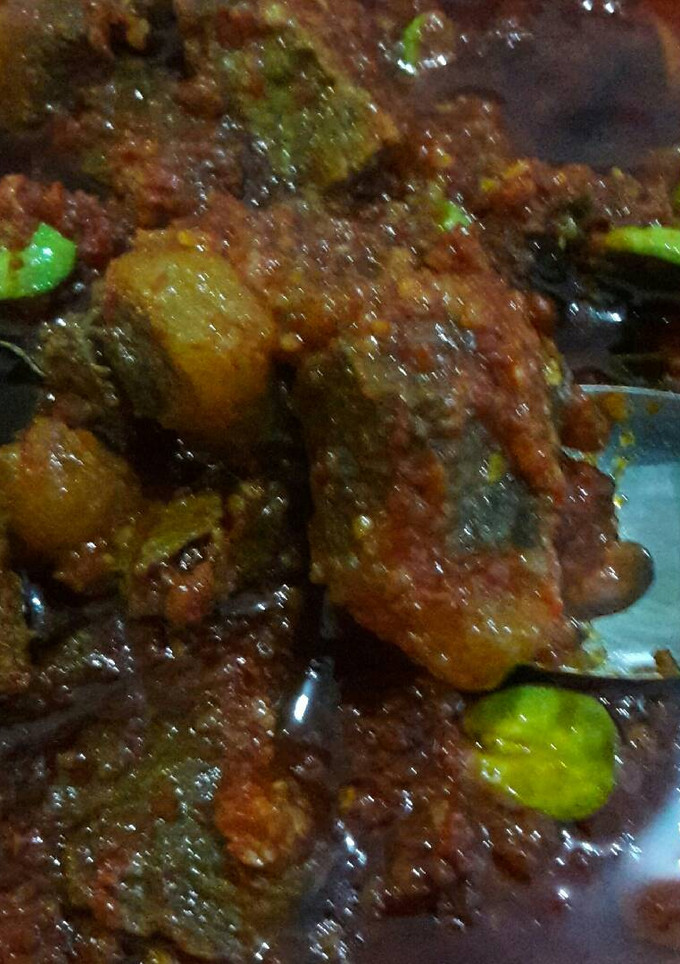 Foto resep Daging sengkel pete sambal pedas